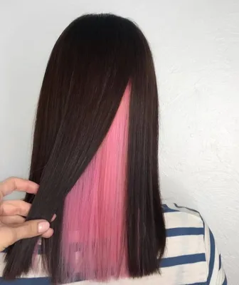 Как покрасить темные волосы в розовый дома и всего за 2,5$ (Бальзам Тоника  Бордо) - YouTube