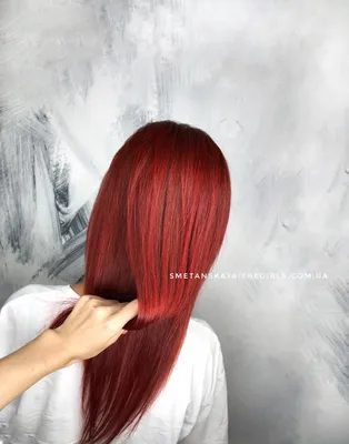 Цвет волос 2022 (красный цвет)- идеи | Tufishop.com.ua