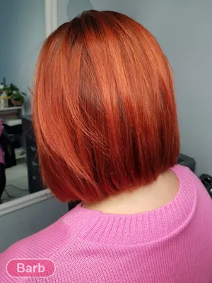 Тёмно рыжий цвет волос фото