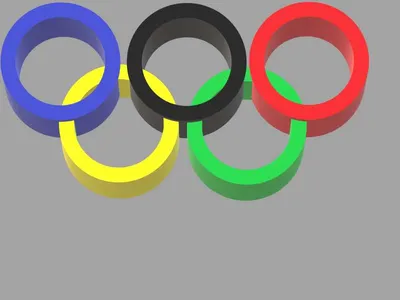 Олимпийские кольца 2024, Олимпийские игры 2024, Париж - купить по выгодной  цене в интернет-магазине OZON (1279093864)