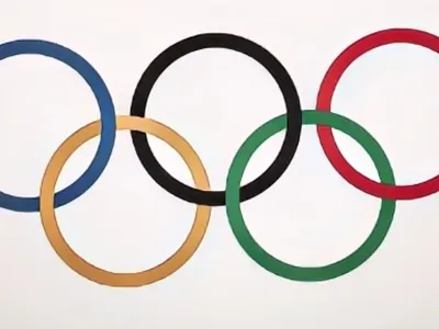 Олимпийские кольца - онлайн-пазл