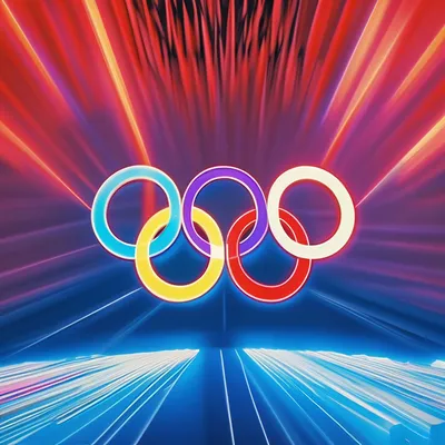 Олимпийские кольца 1980 года, символ …» — создано в Шедевруме
