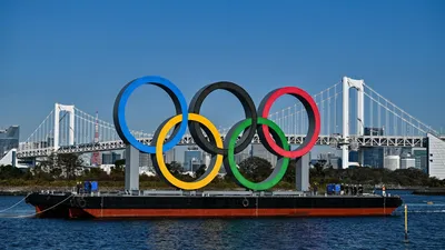 Монумент с олимпийскими кольцами вернули в Токийский залив - РИА Новости  Спорт, 01.12.2020