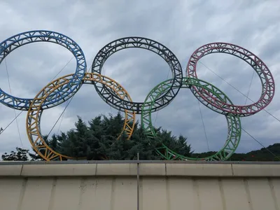 Олимпийские кольца приводят в порядок в Сочи - KP.RU