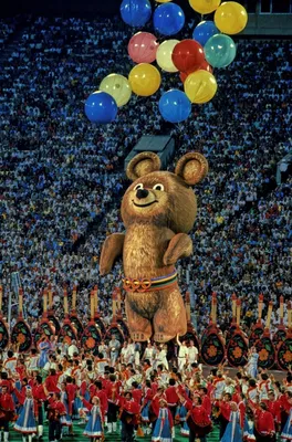 Олимпийский медведь фото фото