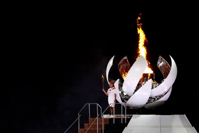 Олимпийский огонь передан в Древней Олимпии первому факелоносцу - АЗЕРТАДЖ