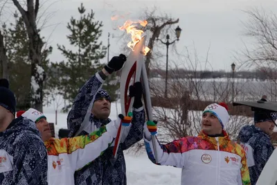 Огонь зимних Олимпийских игр Сочи-2014 прибыл в Москву