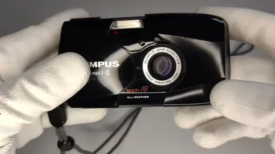 how to look Olympus mju II 35mm f2.8 ? - YouTube
