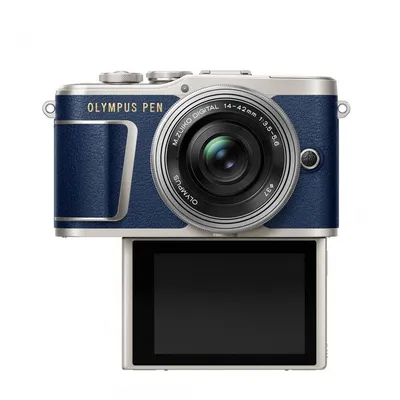 Беззеркальный фотоаппарат Olympus PEN E-PL9 kit (14-42mm) Blue - MuzDrive -  інтернет магазин музичних інструментів