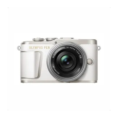 Купить Беззеркальный фотоаппарат Olympus Pen E-PL10 Kit 14-42 EZ + 40-150  R, белый по цене 89 980 руб. с доставкой в Москве и всей России