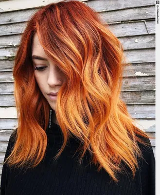 37 Examples bright orange hair | Hair color orange, Orange ombre hair, Red  ombre hair