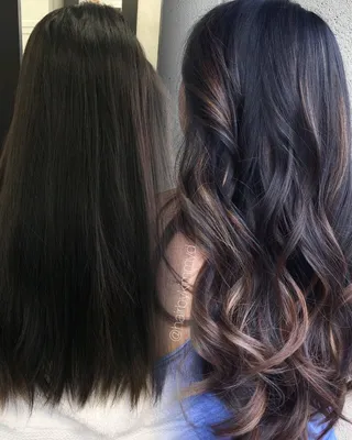 Pin by Emma Crober on Hair | Balayage straight hair, Hair color for black  hair, Brown ombre hair color