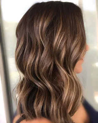 2021 (+180 фото) модный шатуш на темные волосы средней длины | Hair color  balayage, Short hair balayage, Summer hair color balayage