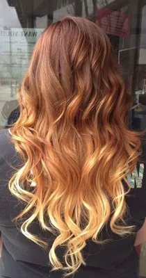 cool Рыжий цвет волос: все оттенки и мелирование (50 фото) Читай больше  http://avrorra.com/ryzhie-volosy-cv… | Ombre hair blonde, Ombre hair color,  Long hair styles