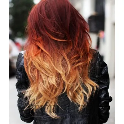 Красные волосы (омбре) - купить в Киеве | Tufishop.com.ua