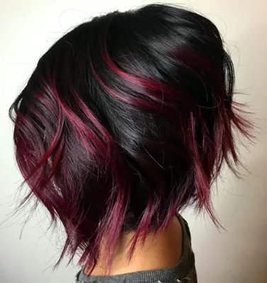 Купить Фиолетовый, розовый, омбре, черные, короткие прямые синтетические  парики с челкой, парик «боб» для женщин, повседневный косплей, вечерние,  термостойкие, искусственные волосы | Joom