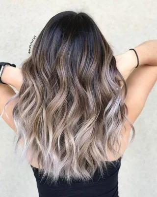 Купить LISI HAIR Синтетические парики Длинные прямые многослойные прически  Ombre Черный Коричневый Блондинка Серый Пепельный Полный парик с челкой для  чернокожих женщин | Joom