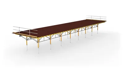 Опалубка перекрытий на объемной стойке » Продажа и аренда опалубки | FORA