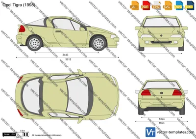 Templates - Cars - Opel - Opel Tigra