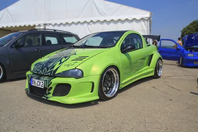 Tuning Opel Tigra Green | Please don't use this image on web… | Flickr