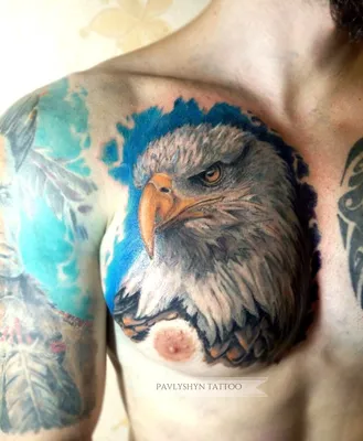 Тату орел tattoo eagle