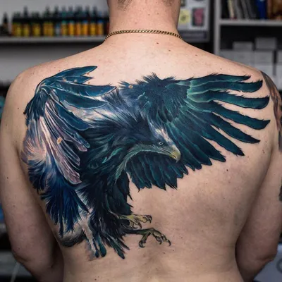 Тату орел (107 фото) - значение татуировки, эскизы 2023