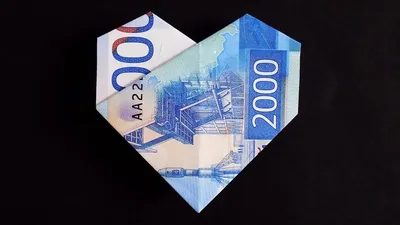 Оригами из денег фото фото