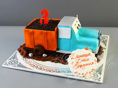 Детский торт двухярусный — https://sabicake.ru