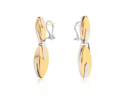 Оригинальные золотые серьги Baraka – купить за 153 500 ₽ в  интернет-магазине Mister Diamond с бесплатной доставкой