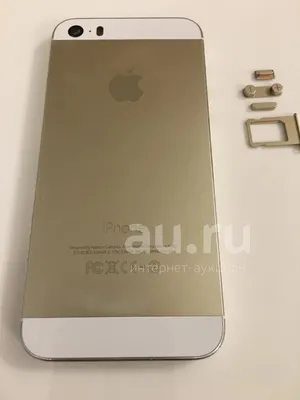 Корпус iPhone 5S Silver (белый) оригинал от Apple купить в интернет  магазине \"YODAmobile.ru\"