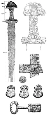 Бронебойная стрела Северной Руси с наконечником «Отвёртка», IX век - Оружие  - Каталог Меднолит