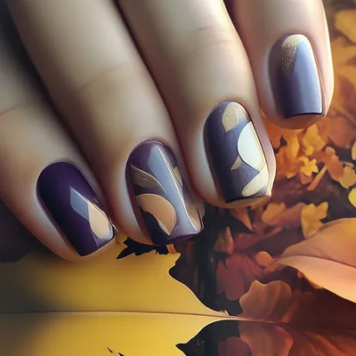 Осенний маникюр 2021: модные тенденции и техники (170 фото) | Оранжевый  дизайн ногтей, Дизайнерские ногти, Гвоздь