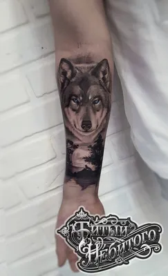 Волчьи татуировки - символ силы и свободы - tattopic.ru