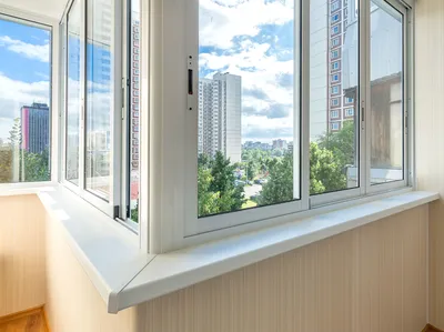 Алюминиевое остекление балкона в Брянске, цена за м2 - Алюмир