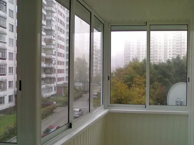 Холодное остекление балконов алюминиевым профилем в Москве и области
