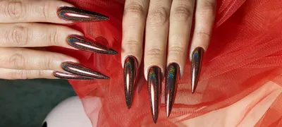 Маникюр на длинные ногти, модный дизайн 2020 | Мода и красота!!! | Дзен
