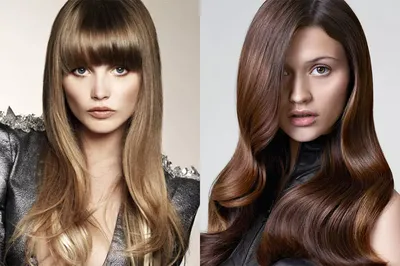 Осветление темных волос фото до и после фото