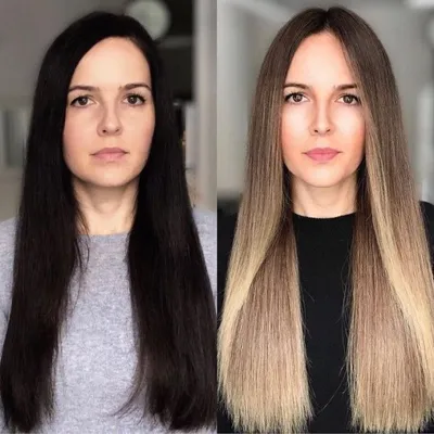 Самые неудачные окрашивания, фото до и после, как перекраситься из брюнетки  в блондинку дома самой - 1 апреля 2021 - 74.ru