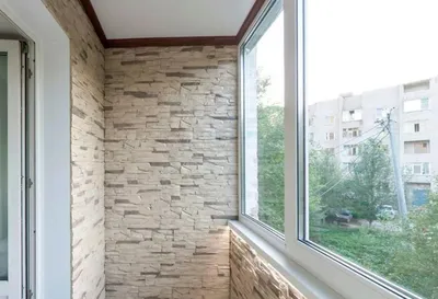 Обшивка балкона Минск (вагонка, пробка, камень, панели) - Дешево