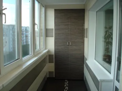 Отделка балкона ламинированными панелями в Минске заказать