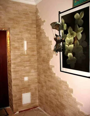 Дикий и искусственный камень в интерьере квартиры. Дизайн из декоративного  камня, цветовые решения и стили интерьера