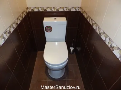 Отделка туалета - 55 вариантов