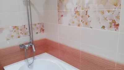 51 дизайн ванной комнаты с плиткой