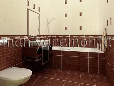 Плитка для дизайна ванной комнаты: 63 фото — Roomble.com