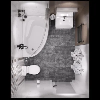 Плитка в ванную комнату, дизайн по индивидуальным предпочтениям заказчика