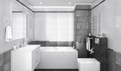 Отделка маленькой ванной комнаты плиткой фото дизайн