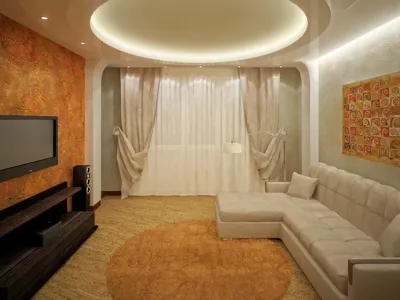 Модный интерьер гостиной в квартире: 8 ярких трендов 2022 года - Дом Mail.ru