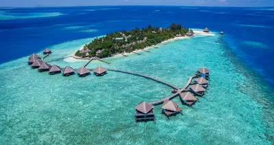 Отели на Мальдивах с бунгало на воде, самый лучший отель на острове