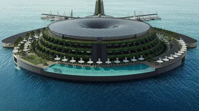 Отель Floating Sea Palace в Дубае на воде – О, Море.Сity