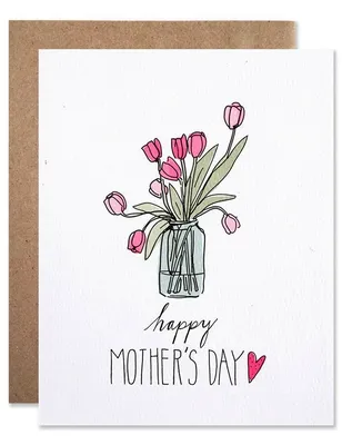 Заказать Открытка Маме | Открытка с Днем Матери 2 с бесплатной доставкой |  Katty Art Flowers